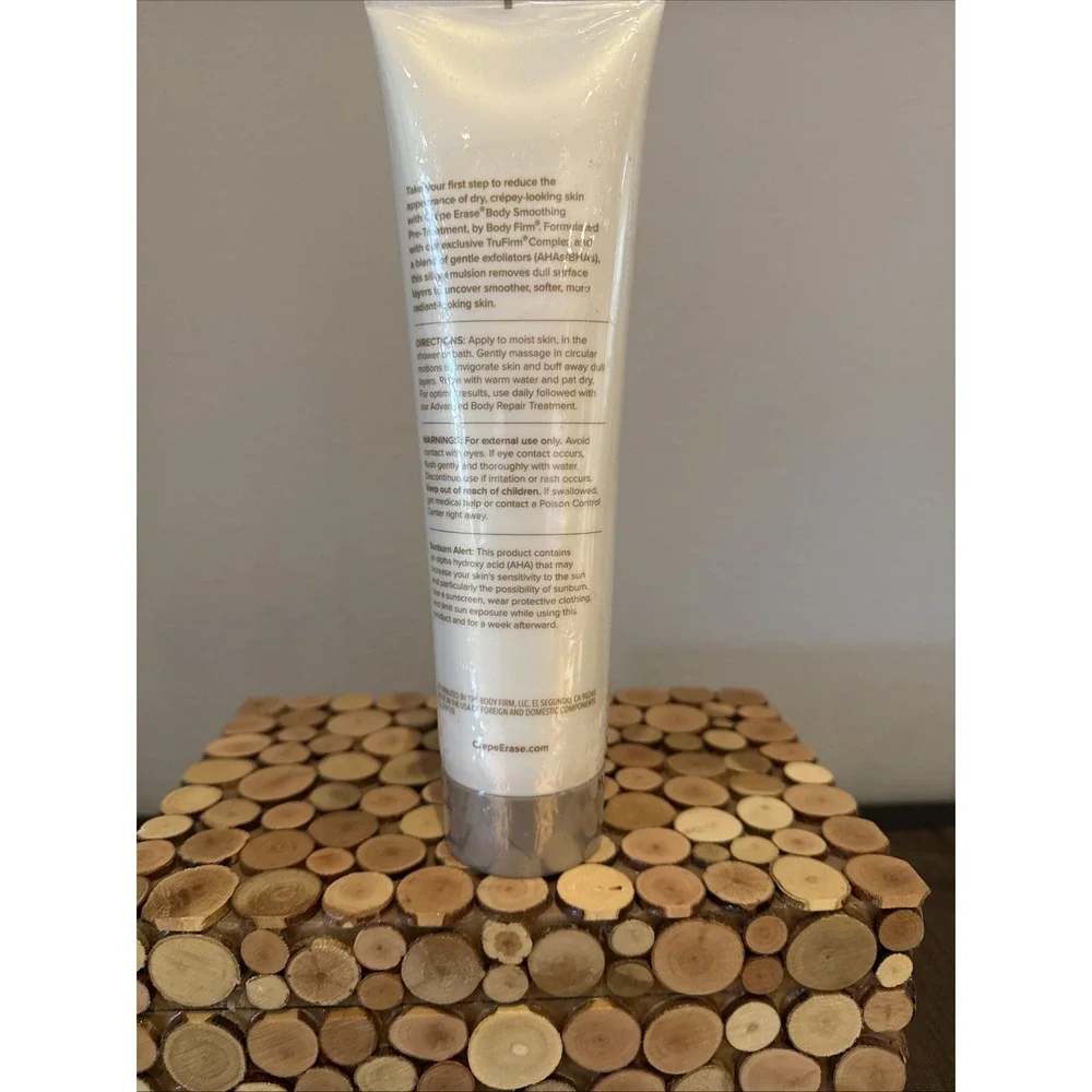 Crepe Erase Body Smoothing‎ Pre-Treatment Fragrance Free 10 fl Oz. Sealed